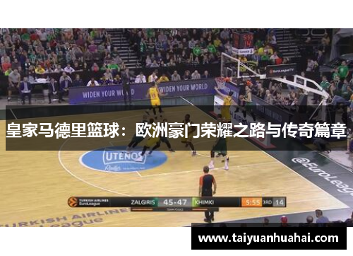 皇家马德里篮球：欧洲豪门荣耀之路与传奇篇章